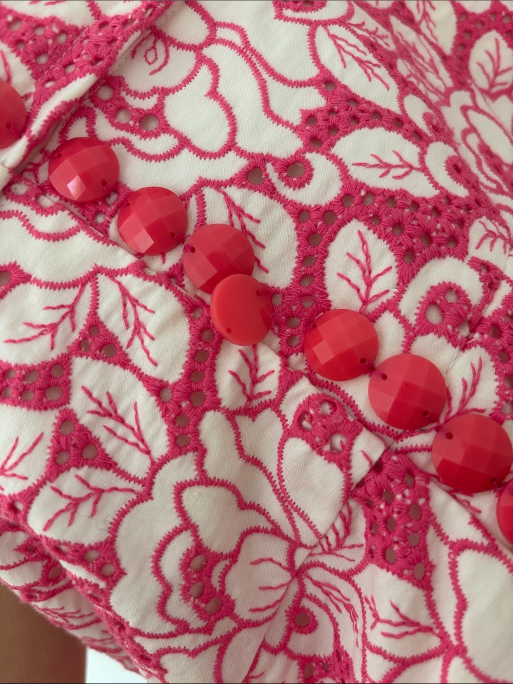 Lilly Pulitzer Pink Floral Strapless Sheath Dress - Picture 5 of 5